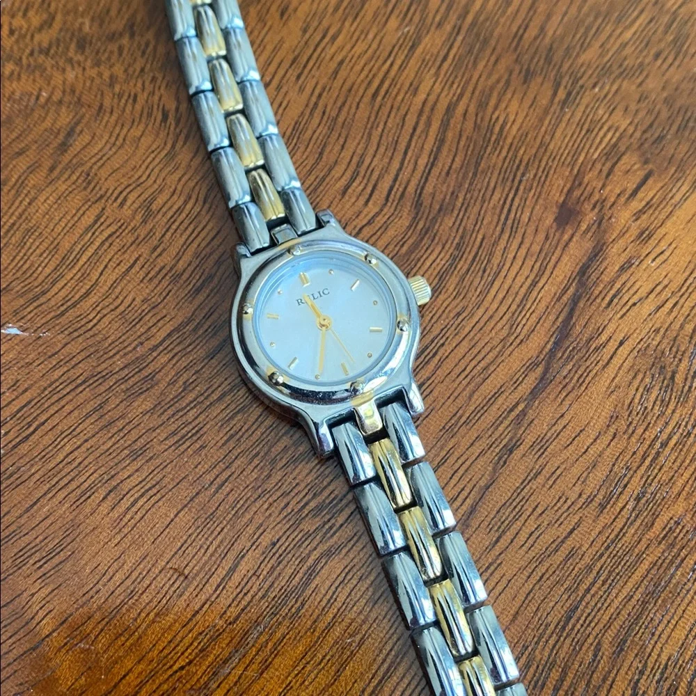 Pink Gold Watch Relic | Accessories | Relic Womens Silver And Gold Watch | Poshmark